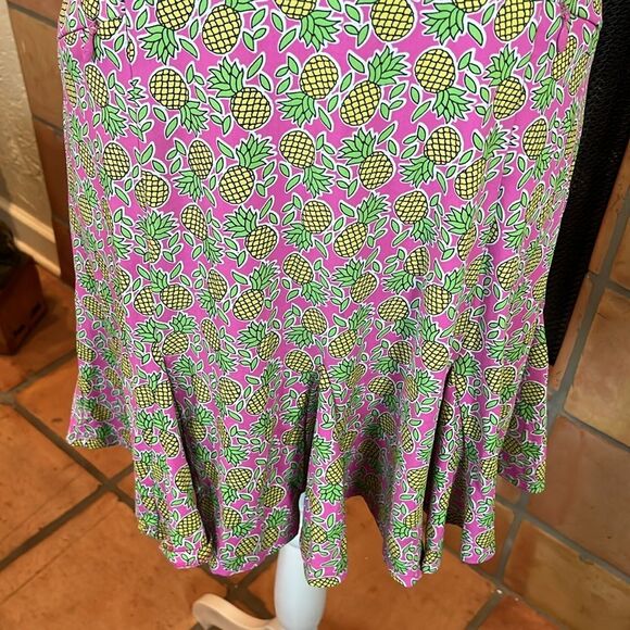 IBKUL Pink Pineapple Collared Dress, size S - Picture 3 of 8